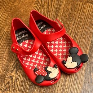 Mini Melissa Red Mickey Mouse Jellies
